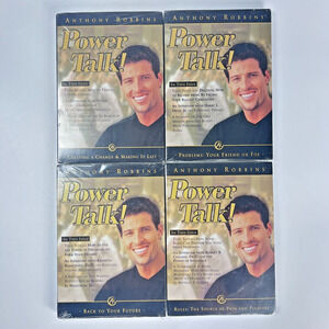 Anthony Robbins Power Talk Audiobook CD's Set of 4 Sealed Items